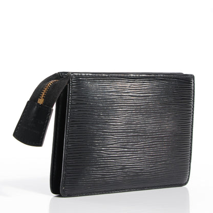 Louis Vuitton Epi Toiletry 15 Pouch Black 3 of 7