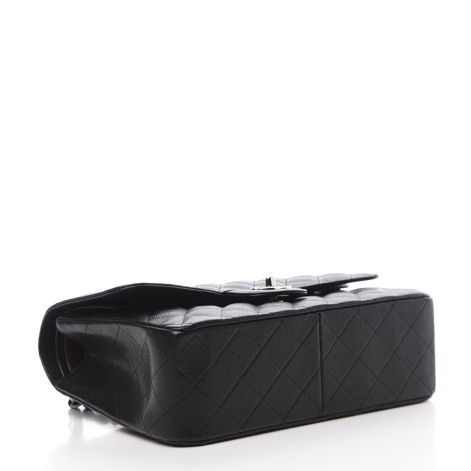 Chanel Caviar Quilted Jumbo Double Flap Black 4 of 11