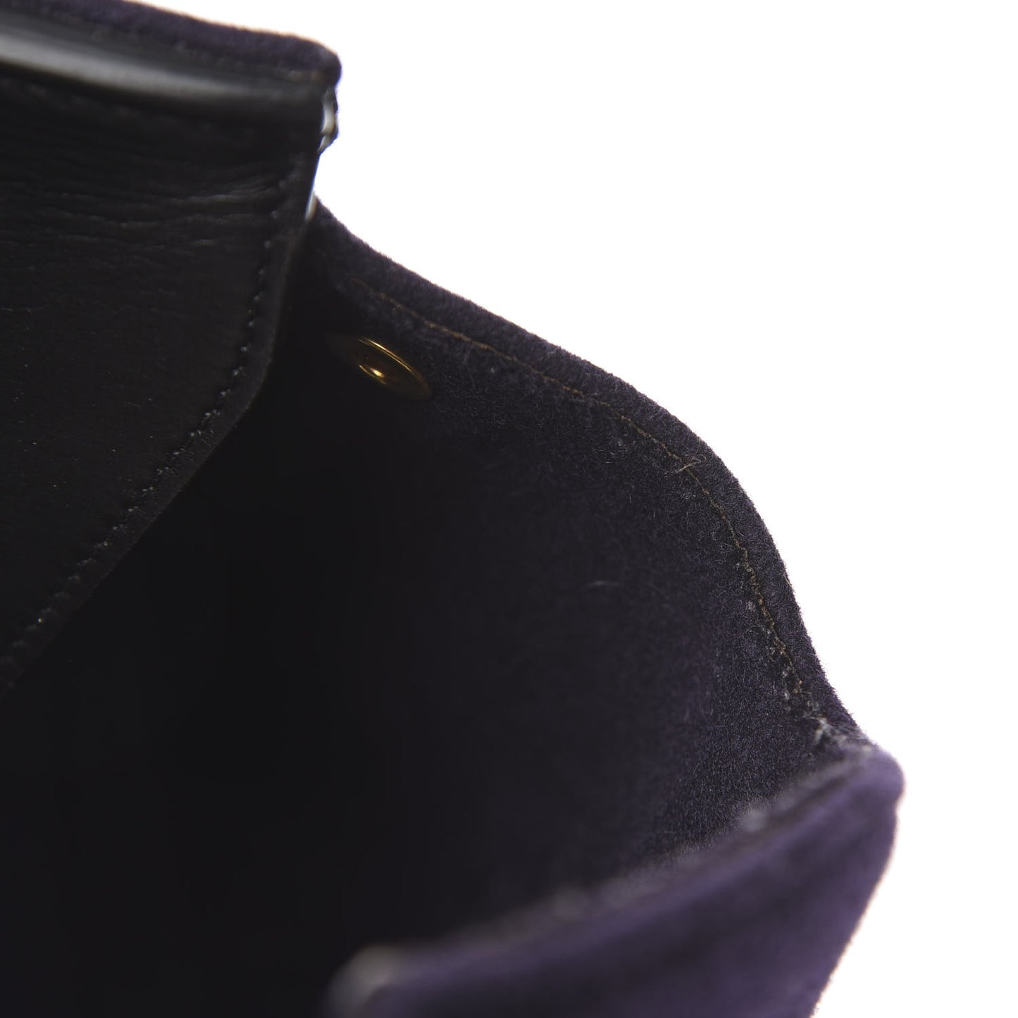 Felt Calfskin Medium Tie Knot Tote Navy