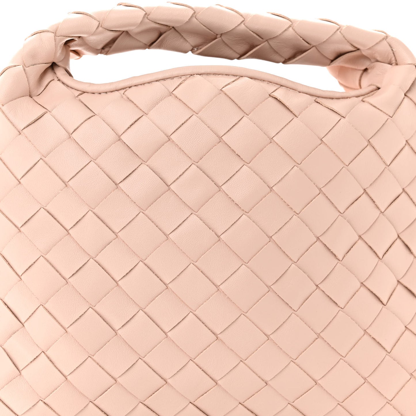 Calfskin Intrecciato Mini Hop Lotus