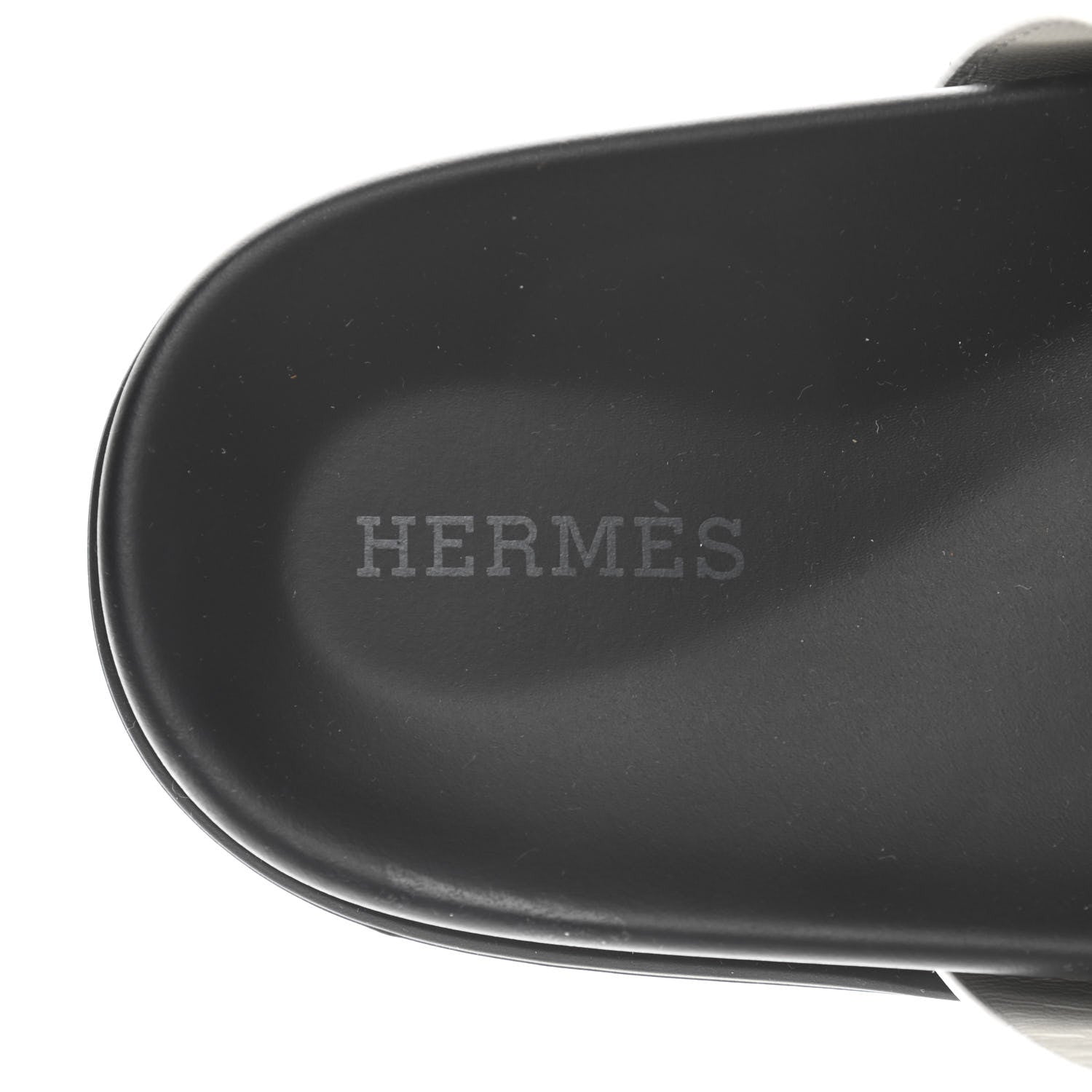 Hermes Calfskin Womens Chypre Sandals 37 White 7 of 9