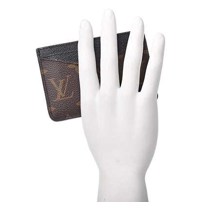 Louis Vuitton Monogram Macassar Neo Porte-Cartes Card Holder 2 of 7