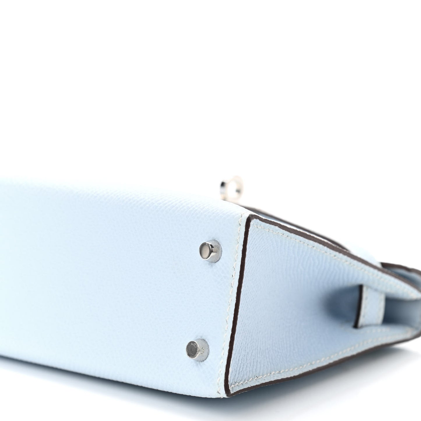 Epsom Mini Kelly Sellier 20 Bleu Brume