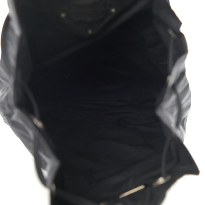 Prada Nylon Vela Drawstring Pouch Black 5 of 10