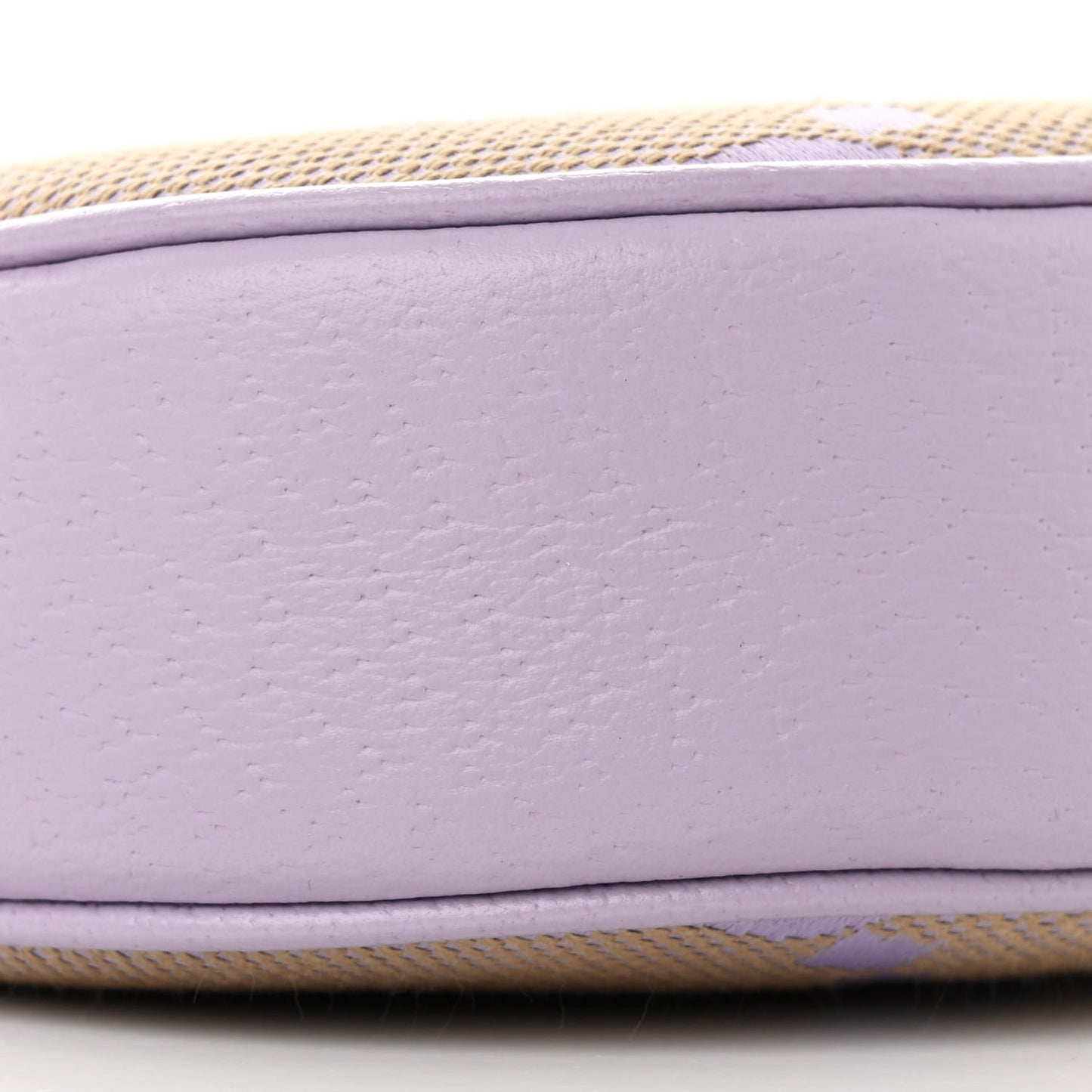 Monogram Jumbo GG Textured Dollar Calfskin Mini Ophidia Half Moon Hobo Beige Lapis