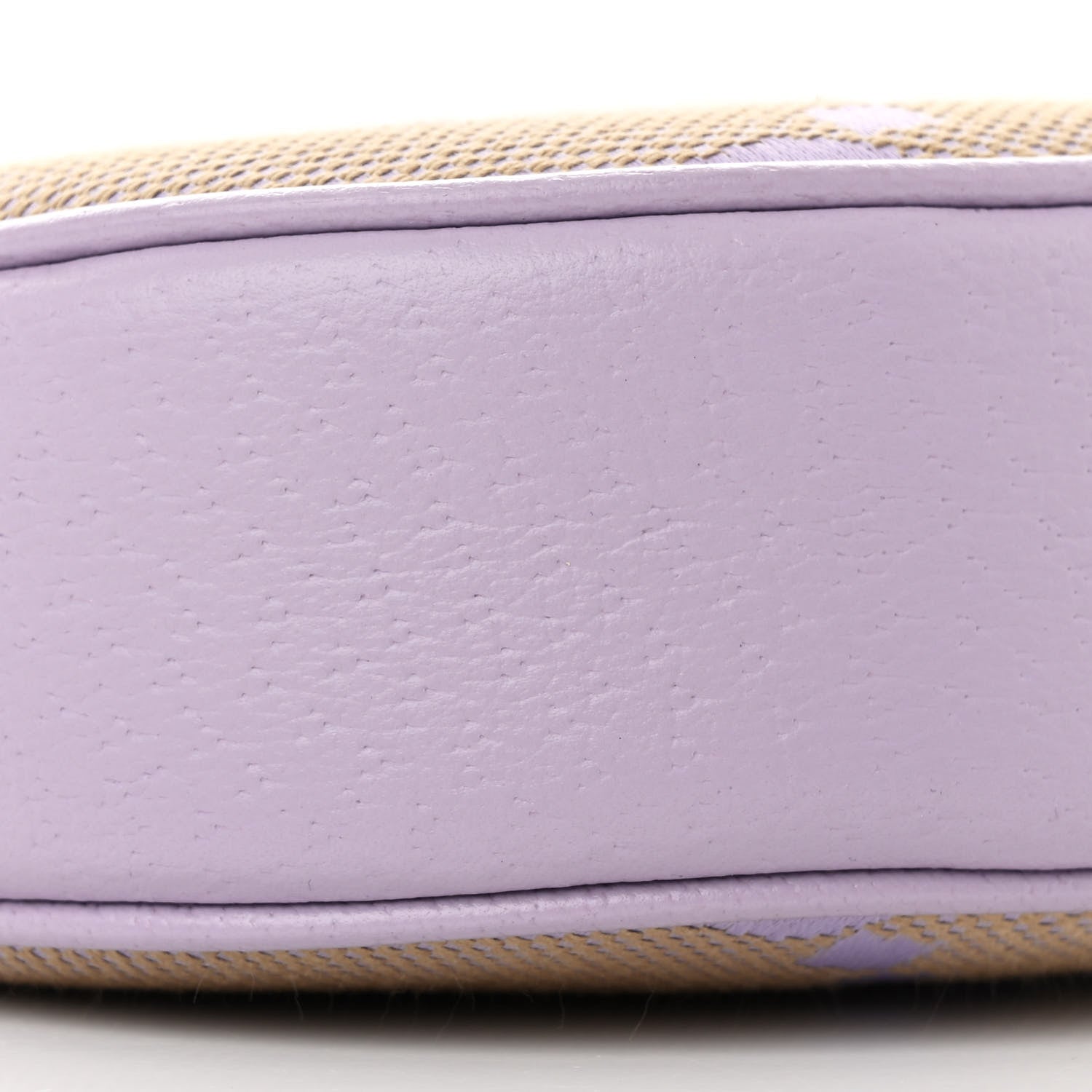 Gucci Monogram Jumbo GG Textured Dollar Calfskin Mini Ophidia Half Moon Hobo Beige Lapis 9 of 10