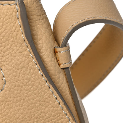 Chloe Grained Calfskin Medium Marcie Saddle Bag Cork Beige 13 of 14