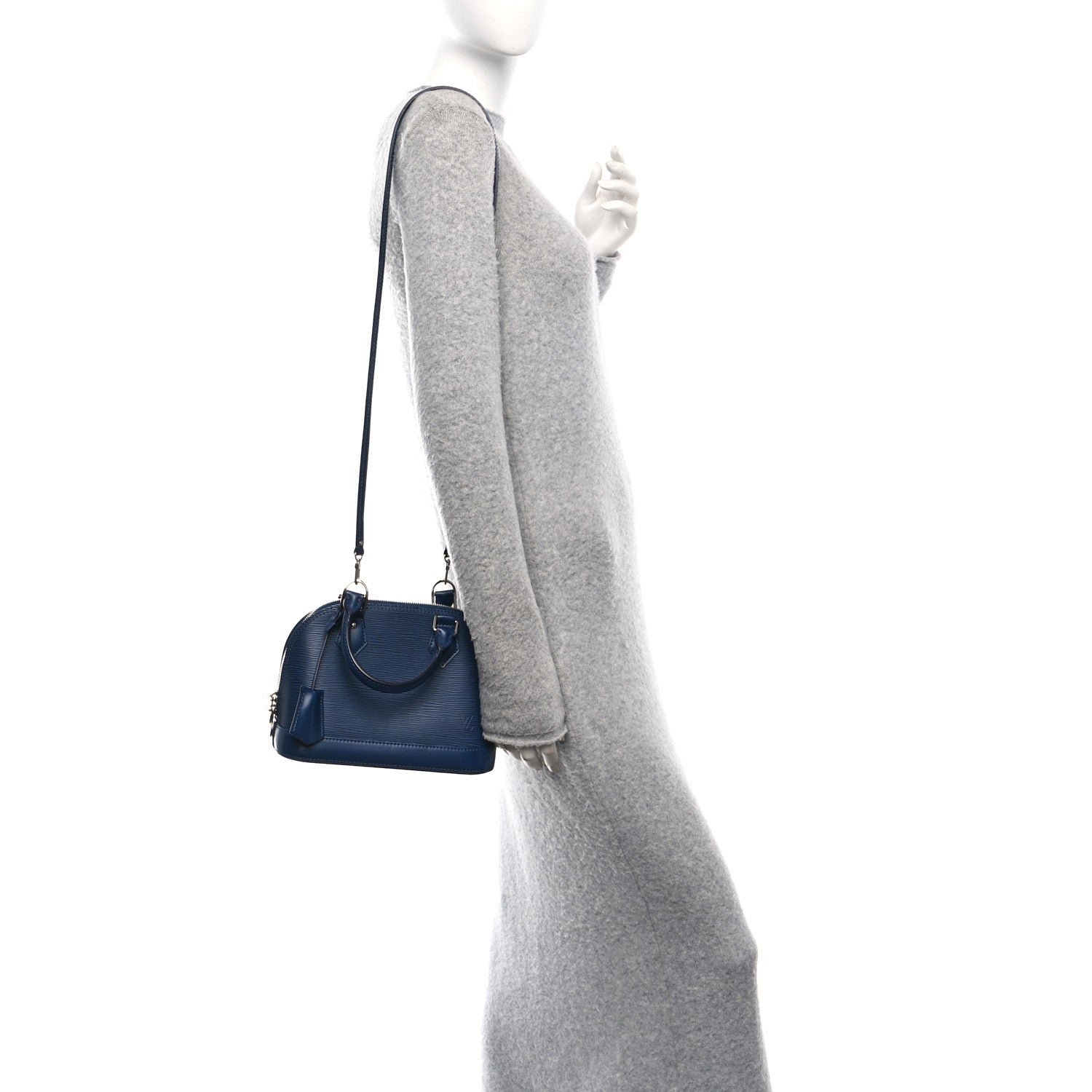 Louis Vuitton Epi Alma BB Indigo 2 of 10