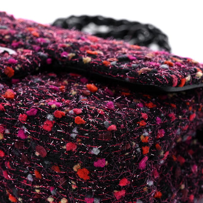 Chanel Tweed Quilted Mini Rectangular Flap Pink Multicolor 8 of 11