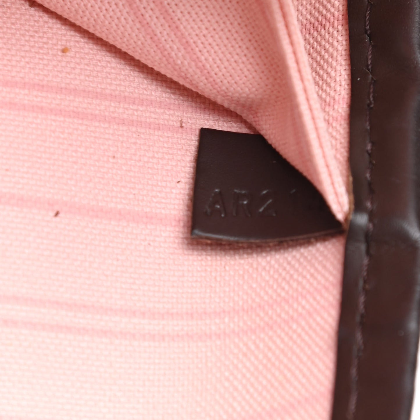 Damier Ebene Neo Neverfull MM Rose Ballerine