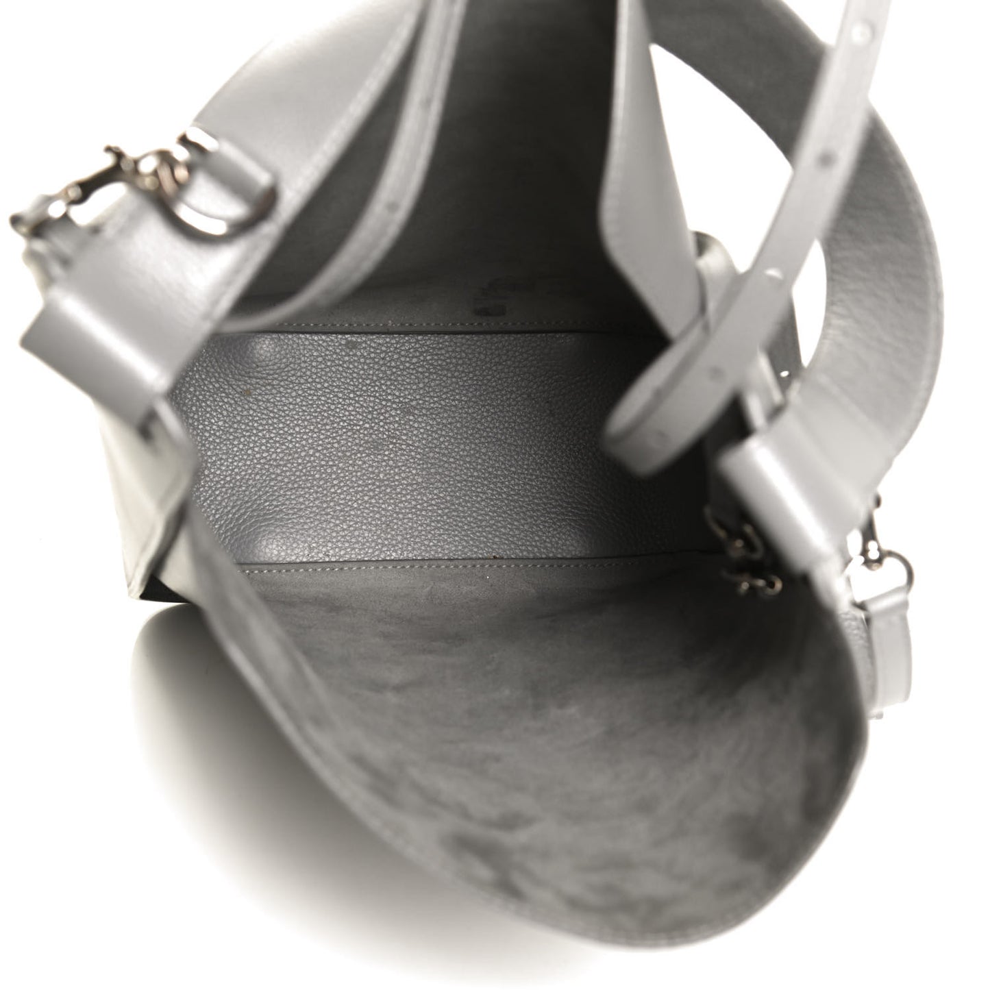 Calfskin Logo Embossed Small Tool 2.0 North-South Tote Balenciaga Grey