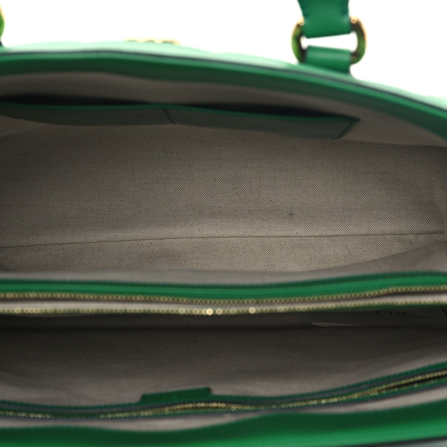 Gucci Calfskin GG Matelasse Tote Bag Bright Green 5 of 12