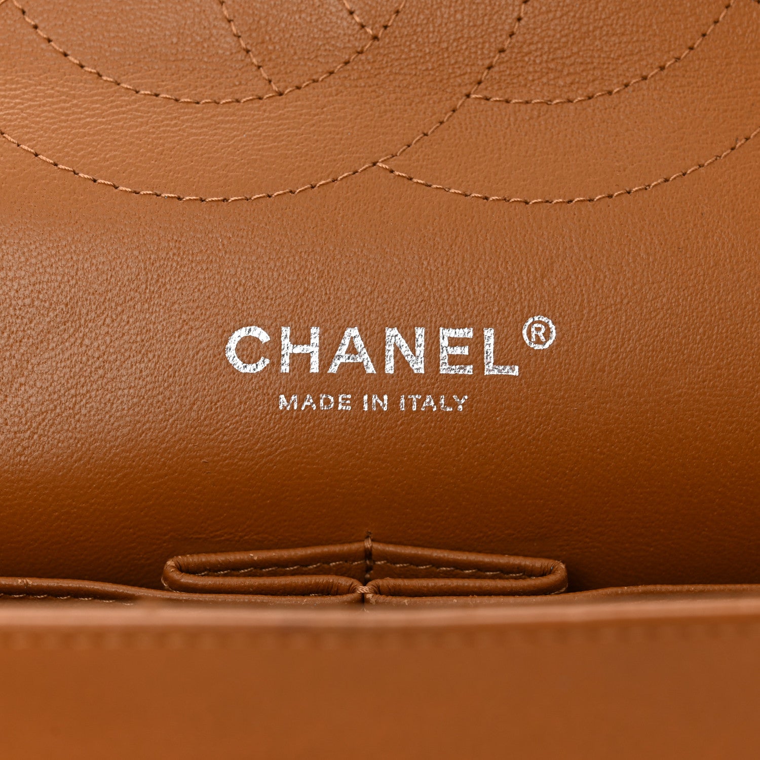 Chanel Caviar Quilted Jumbo Double Flap Light Brown 6 of 12