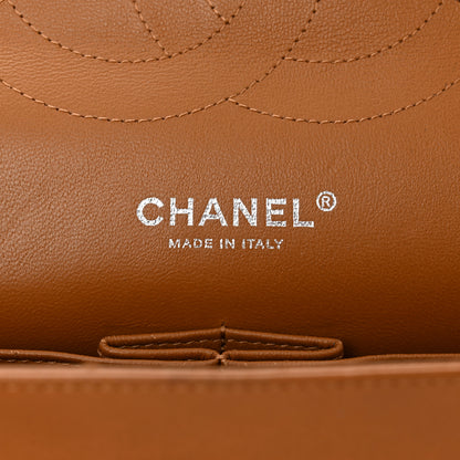 Chanel Caviar Quilted Jumbo Double Flap Light Brown 6 of 12