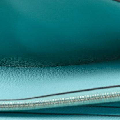 Hermes Epsom Constance Wallet To Go Bleu Atoll 5 of 12