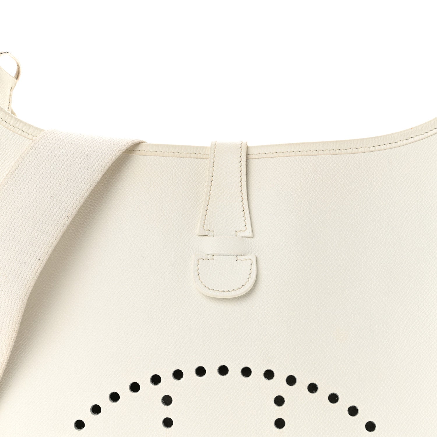 Hermes Epsom Evelyne II PM White 8 of 16