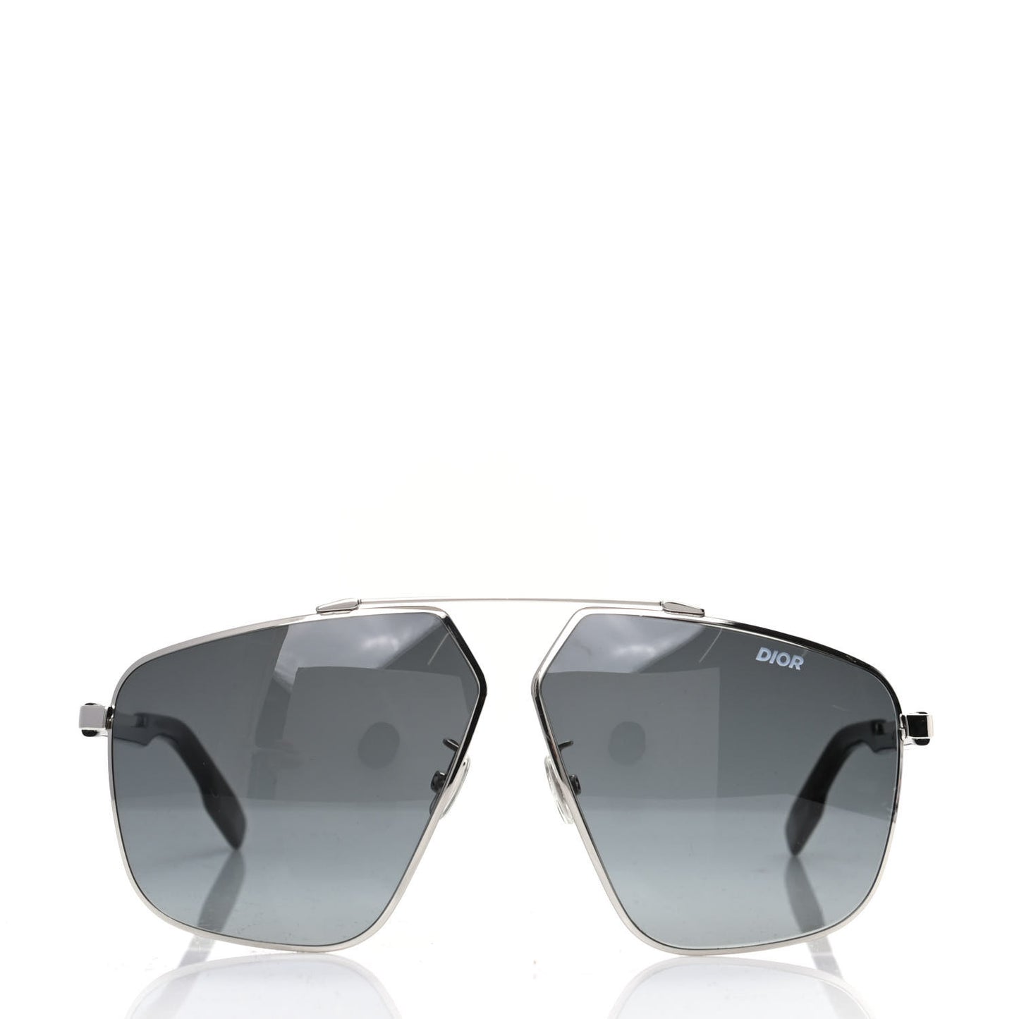 HOMME Metal Diorstreet1 Sunglasses Silver Black