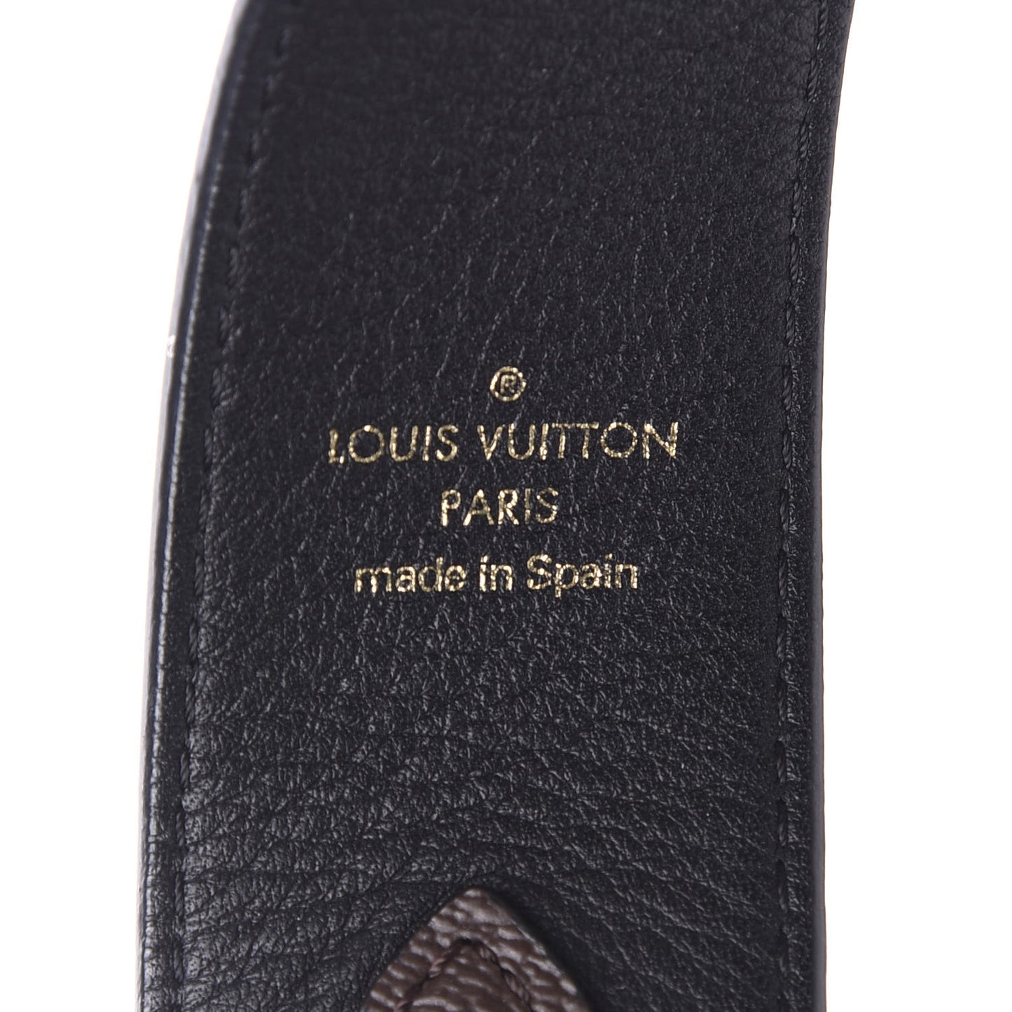 Monogram Bandouliere Shoulder Strap Black
