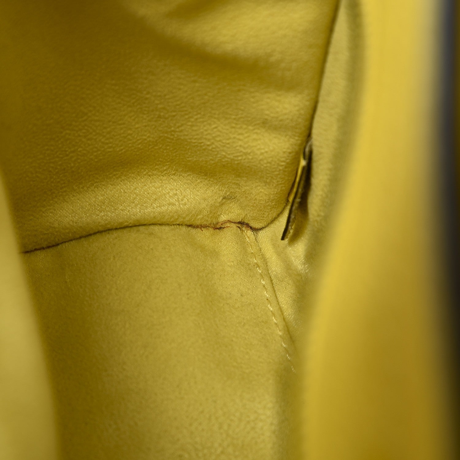 Celine Drummed Calfskin Nano Luggage Citron 18 of 18