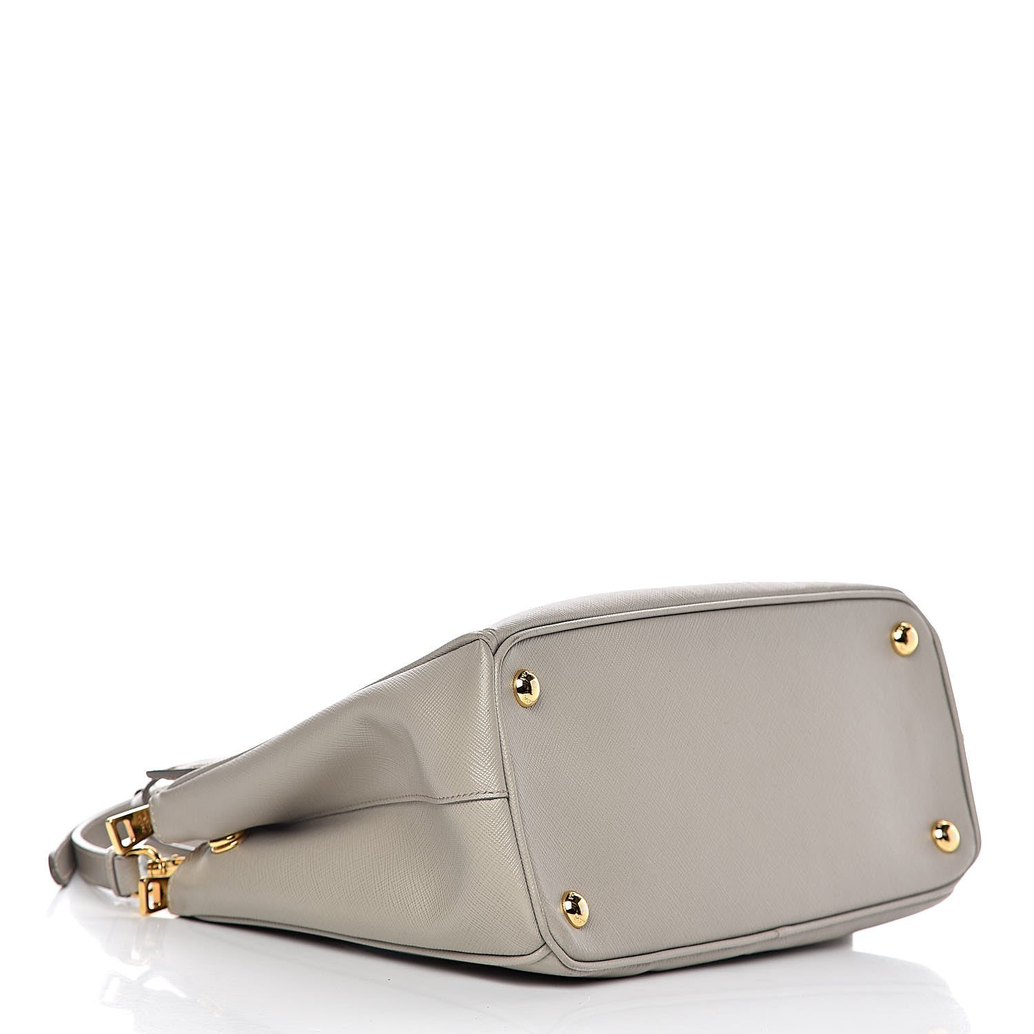 Prada Saffiano Small Galleria Double Zip Tote Pomice 5 of 16