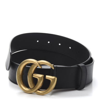 Gucci Calfskin Double G 40mm Belt 80 32 Black 4 of 7