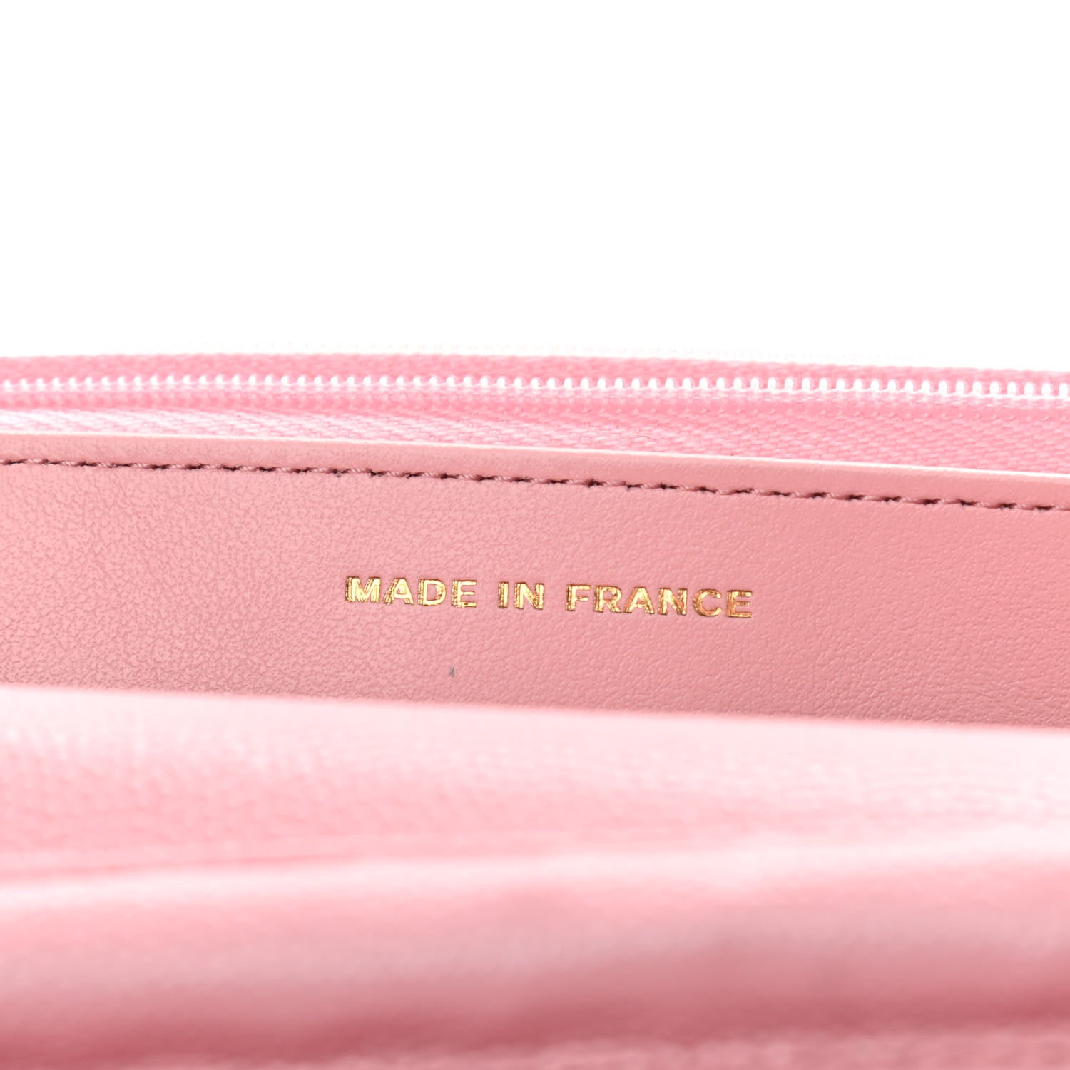 Chanel Caviar Quilted Wallet on Chain WOC Pink 7 of 10