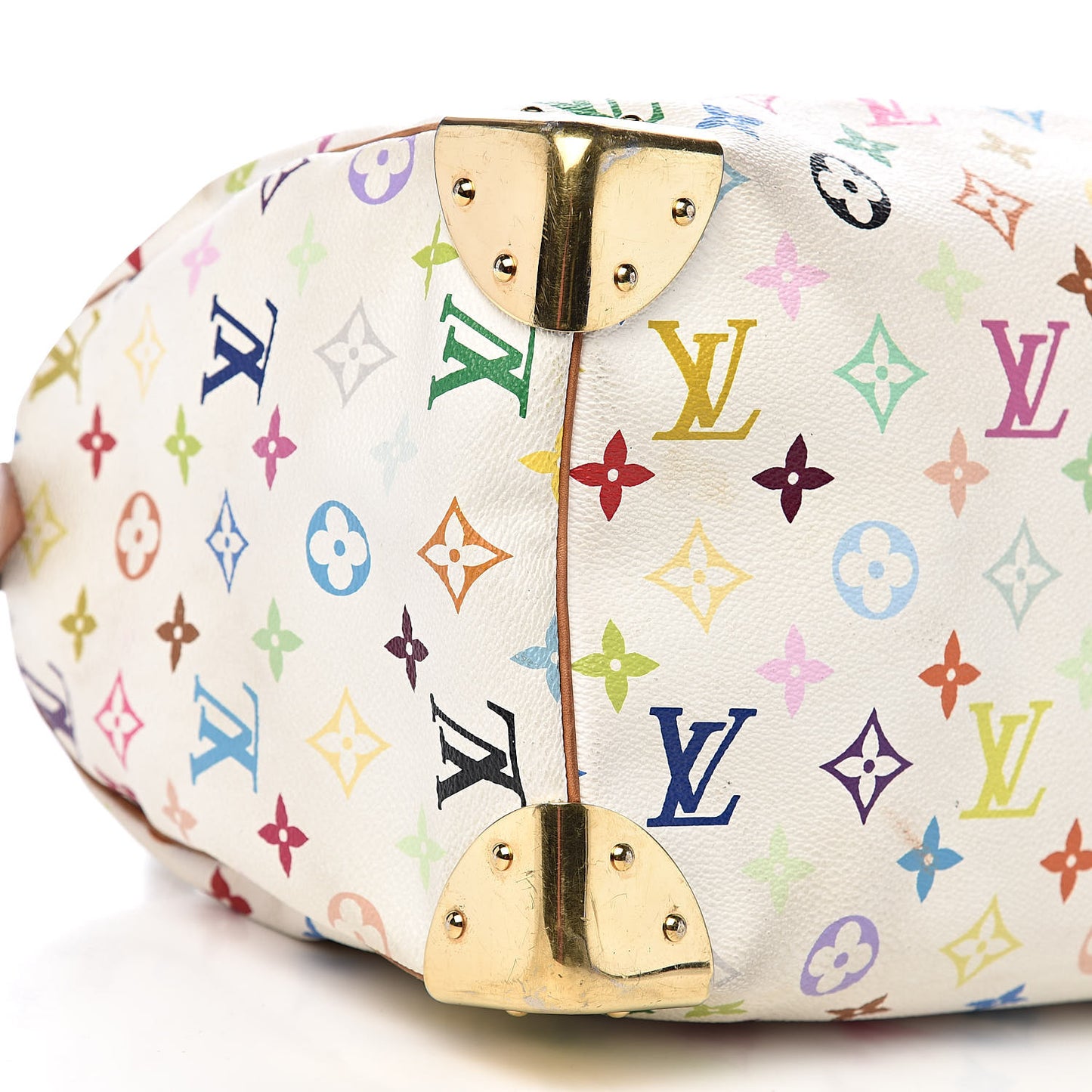 Monogram Multicolor Speedy 30 White