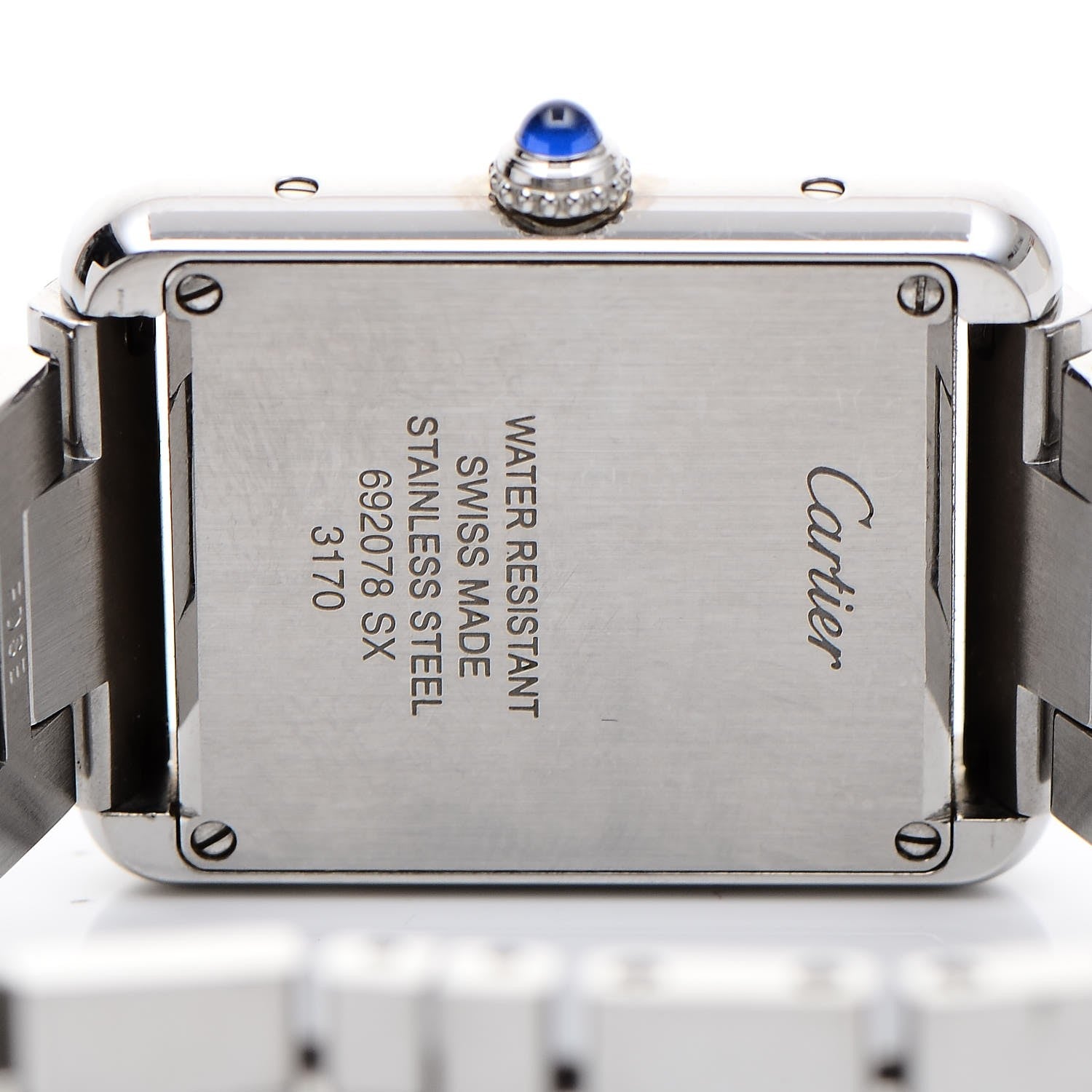 Cartier Stainless Steel 24mm Tank Solo Quartz Watch 5 of 8