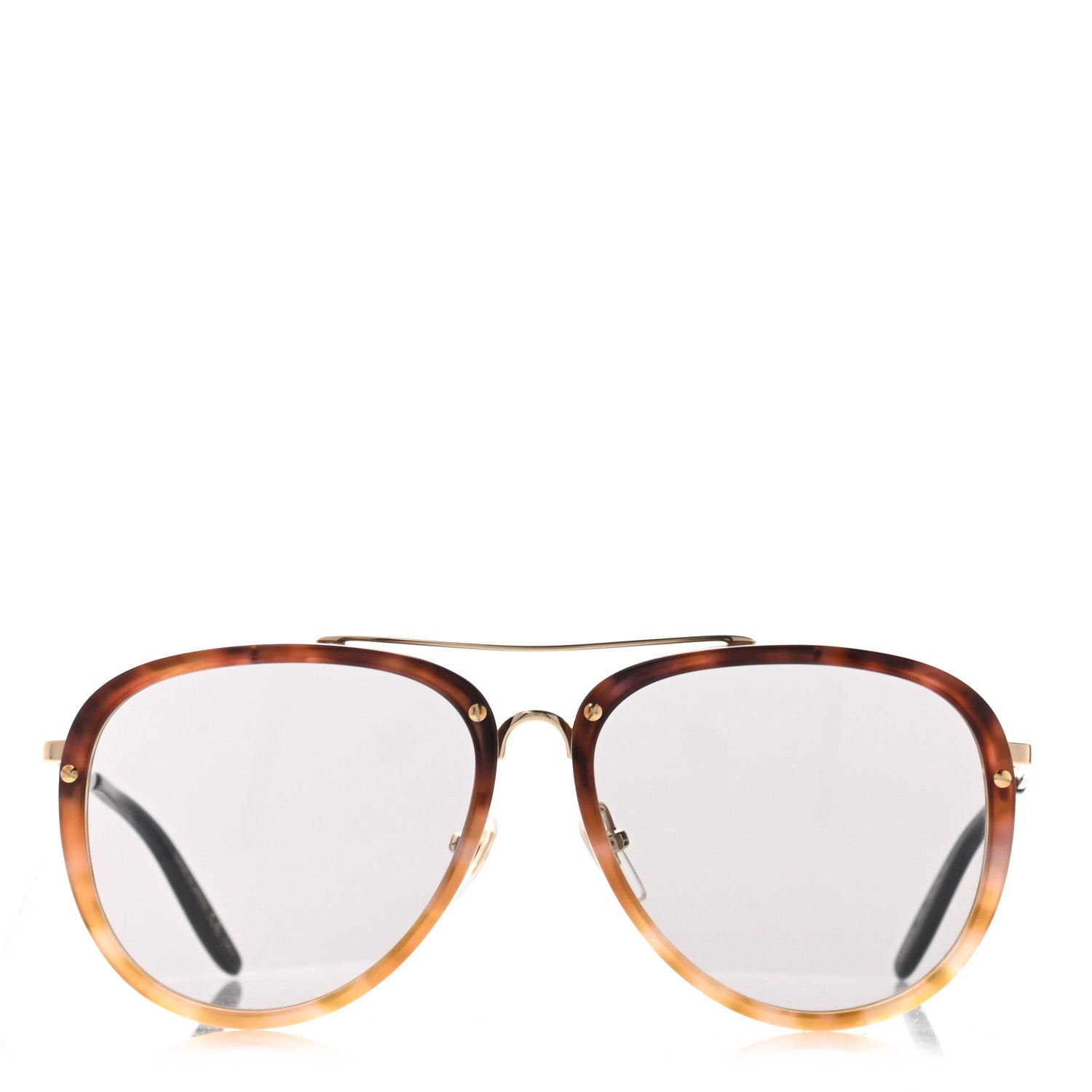 Gucci Aviator Sunglasses GG0662S Tortoise 2 of 8