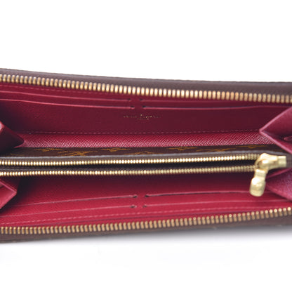 Louis Vuitton Monogram Clemence Wallet Fuchsia 5 of 8