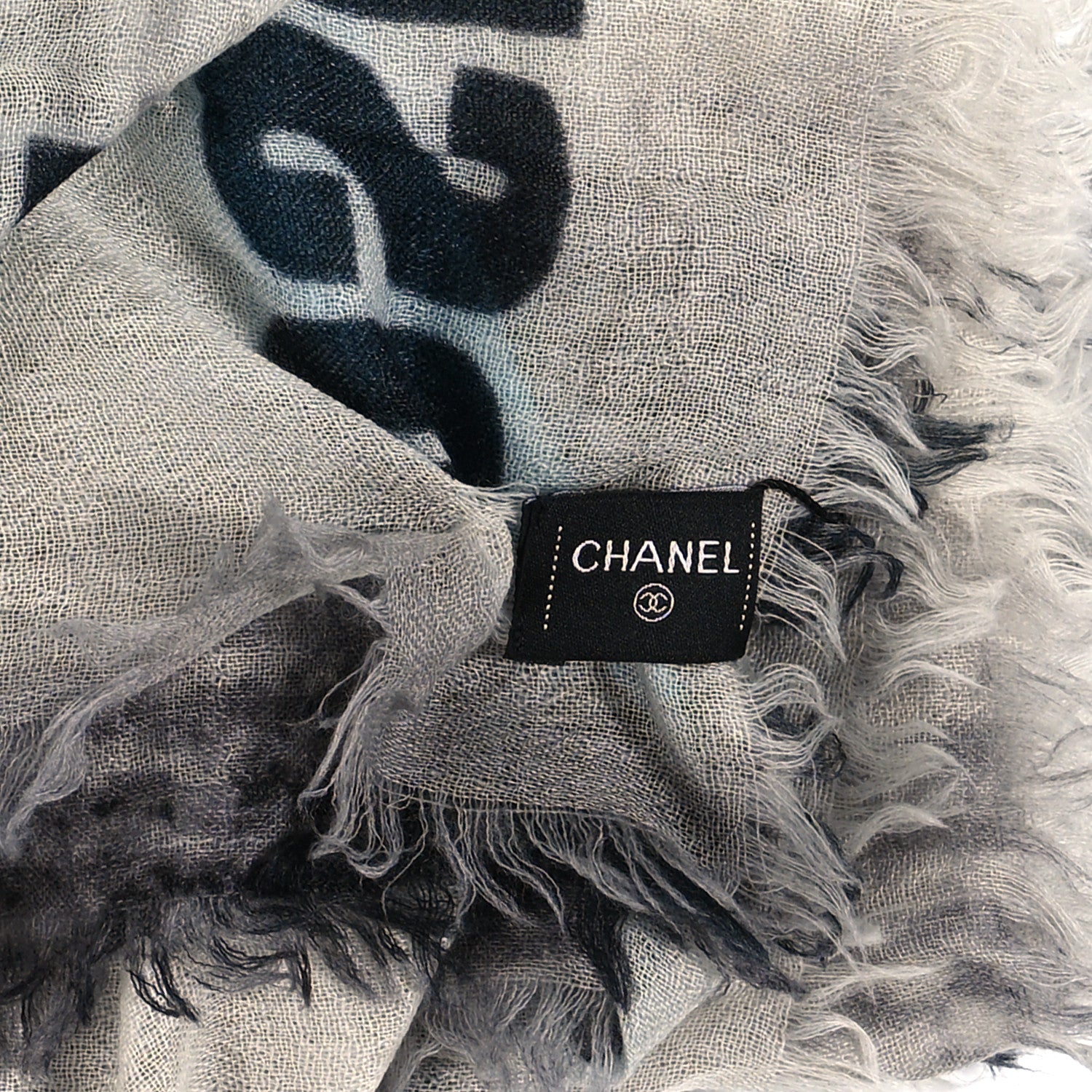 Chanel Cashmere CC Scarf Multicolor 2 of 4