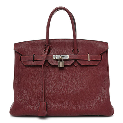 Hermes Fjord Birkin 35 Rouge H 1 of 16