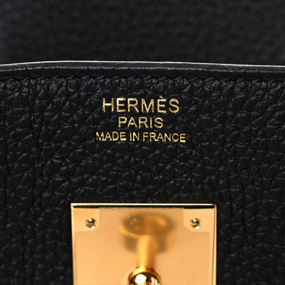 Hermes Togo Birkin 30 Black 6 of 12