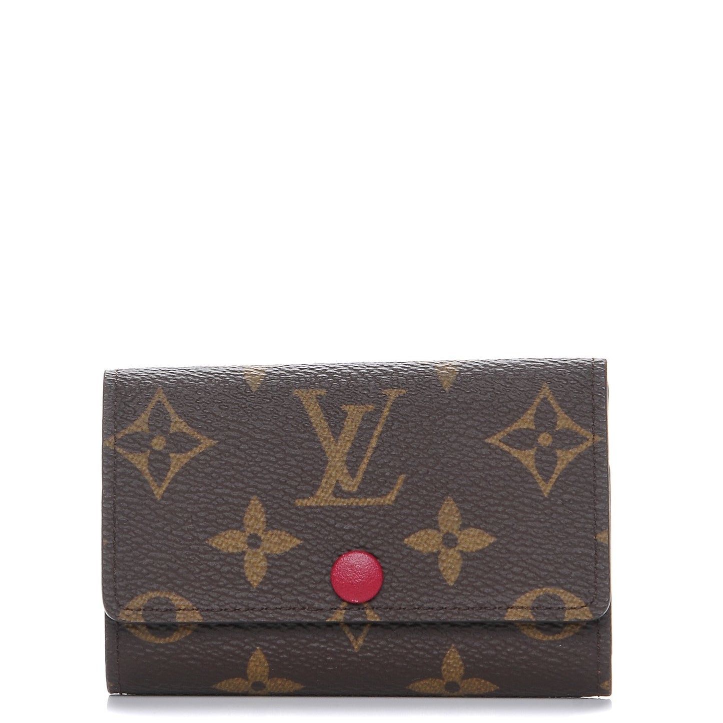 Monogram 6 Key Multicles Holder Fuchsia