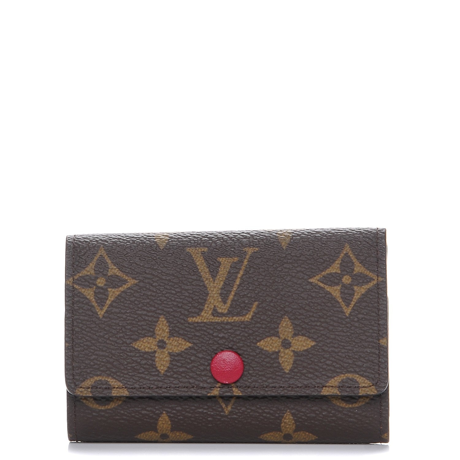 Louis Vuitton Monogram 6 Key Multicles Holder Fuchsia 1 of 8