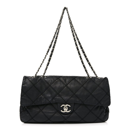 Chanel Lambskin Ultimate Stitch Maxi Flap Black 1 of 10