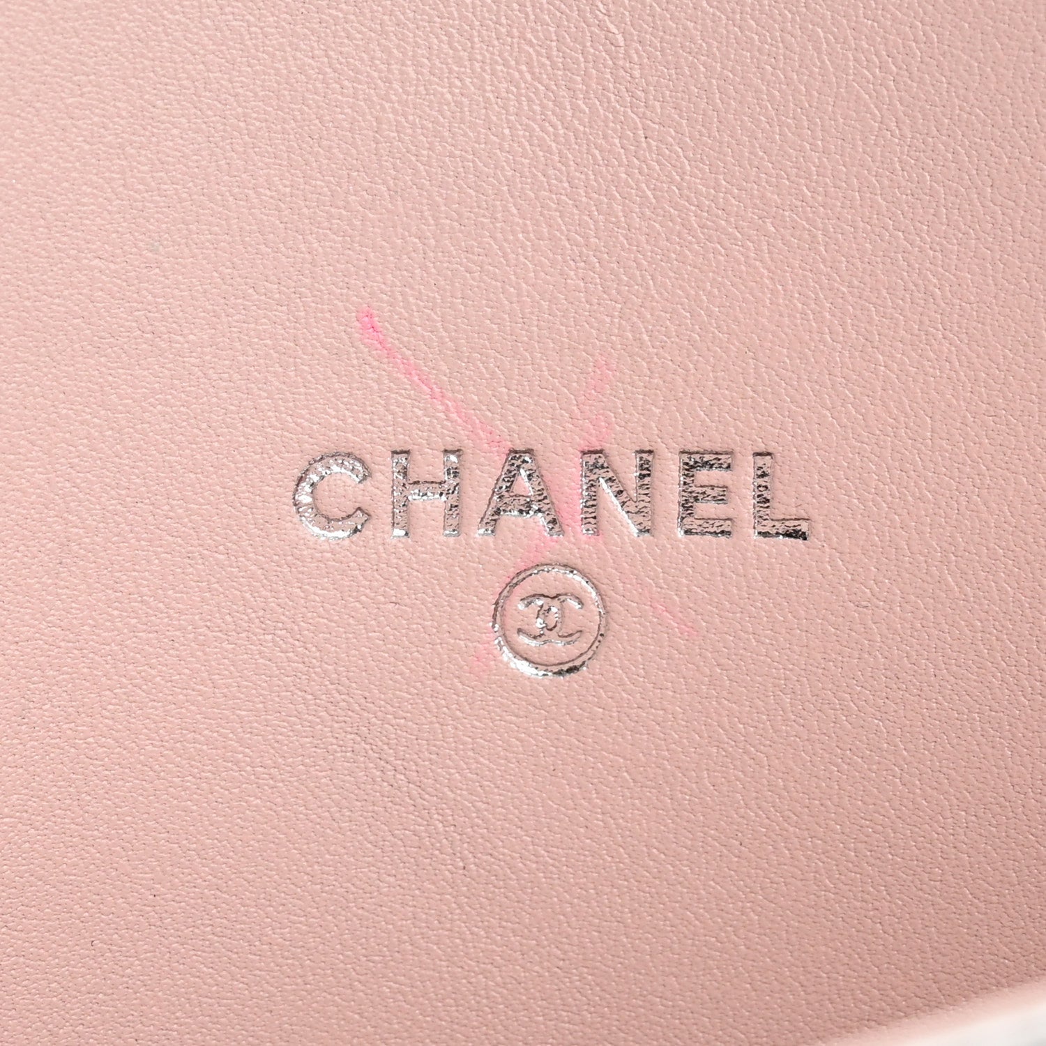 Chanel Metallic Aged Calfskin Brilliant iPad Case Silver 6 of 12