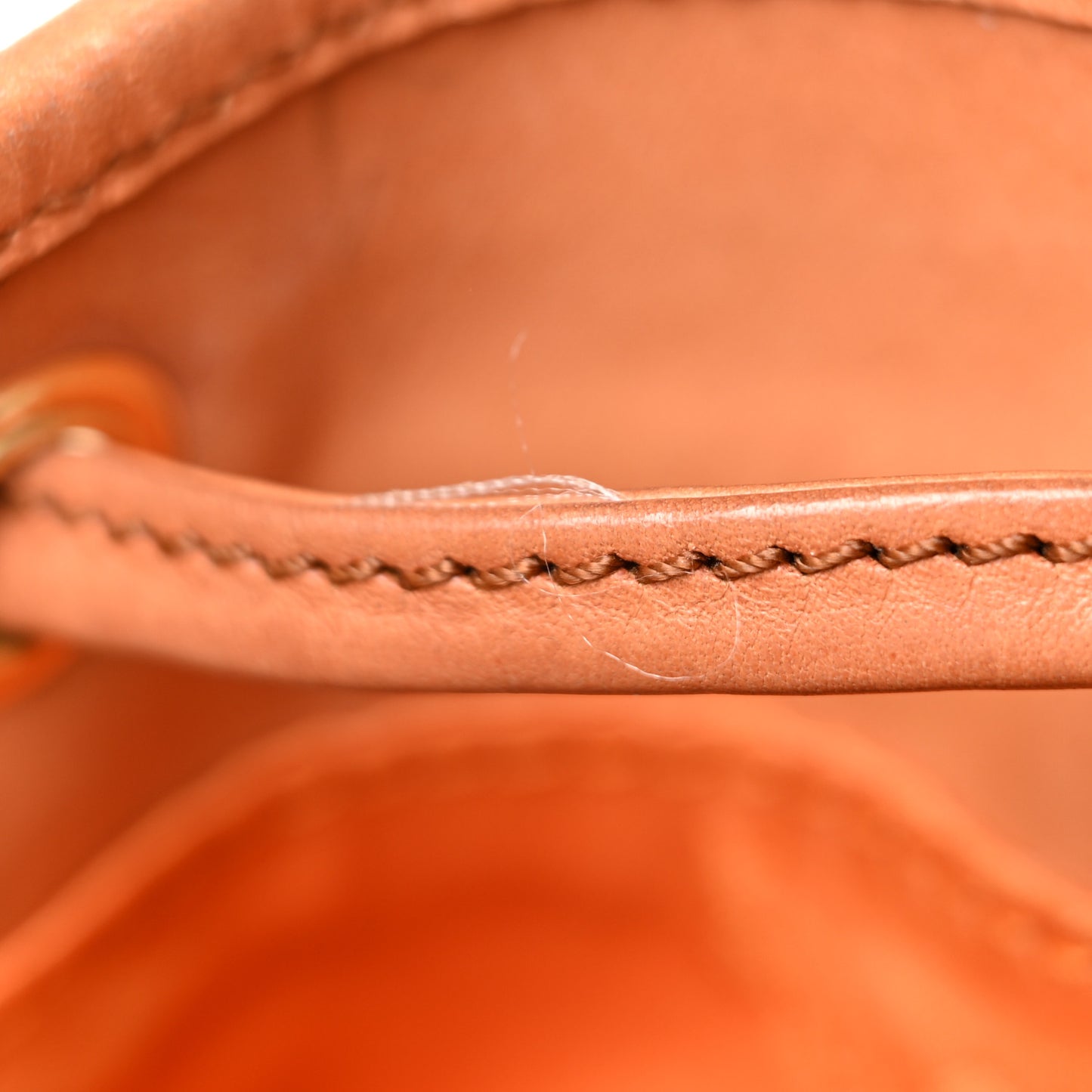 Visetos Medium Vintage Pocket Backpack Cognac