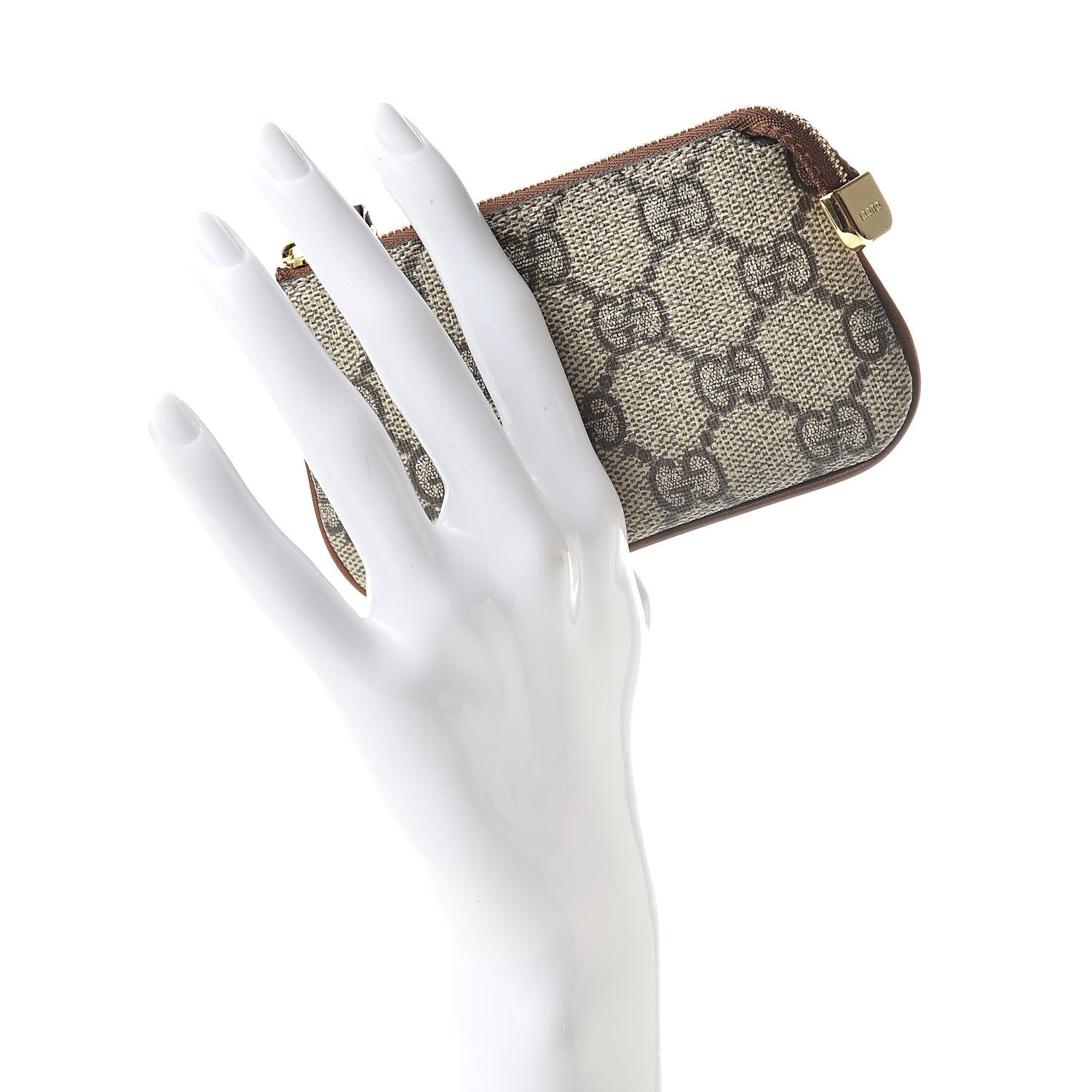 Gucci GG Supreme Monogram Key Case Brown 2 of 7