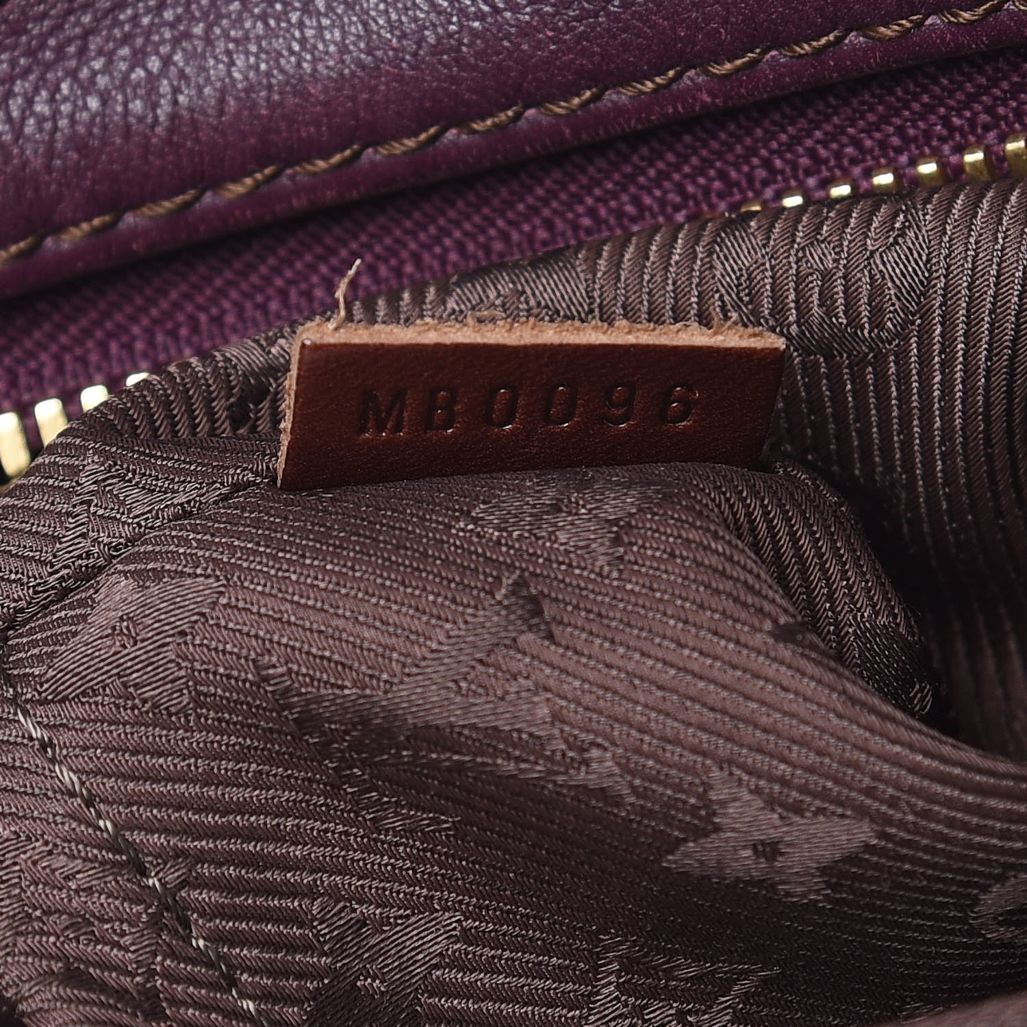 Louis Vuitton Mahina Onatah GM Aubergine 7 of 10