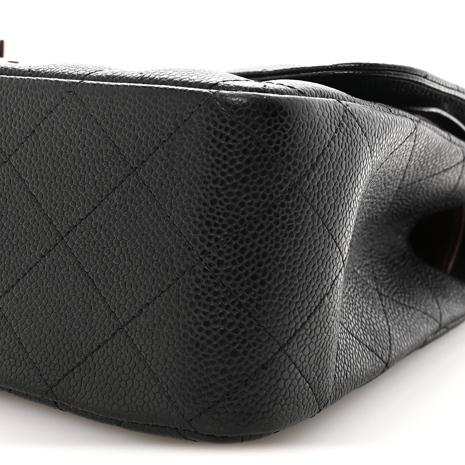Chanel Caviar Quilted Jumbo Double Flap Black 10 of 10