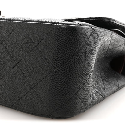 Chanel Caviar Quilted Jumbo Double Flap Black 10 of 10