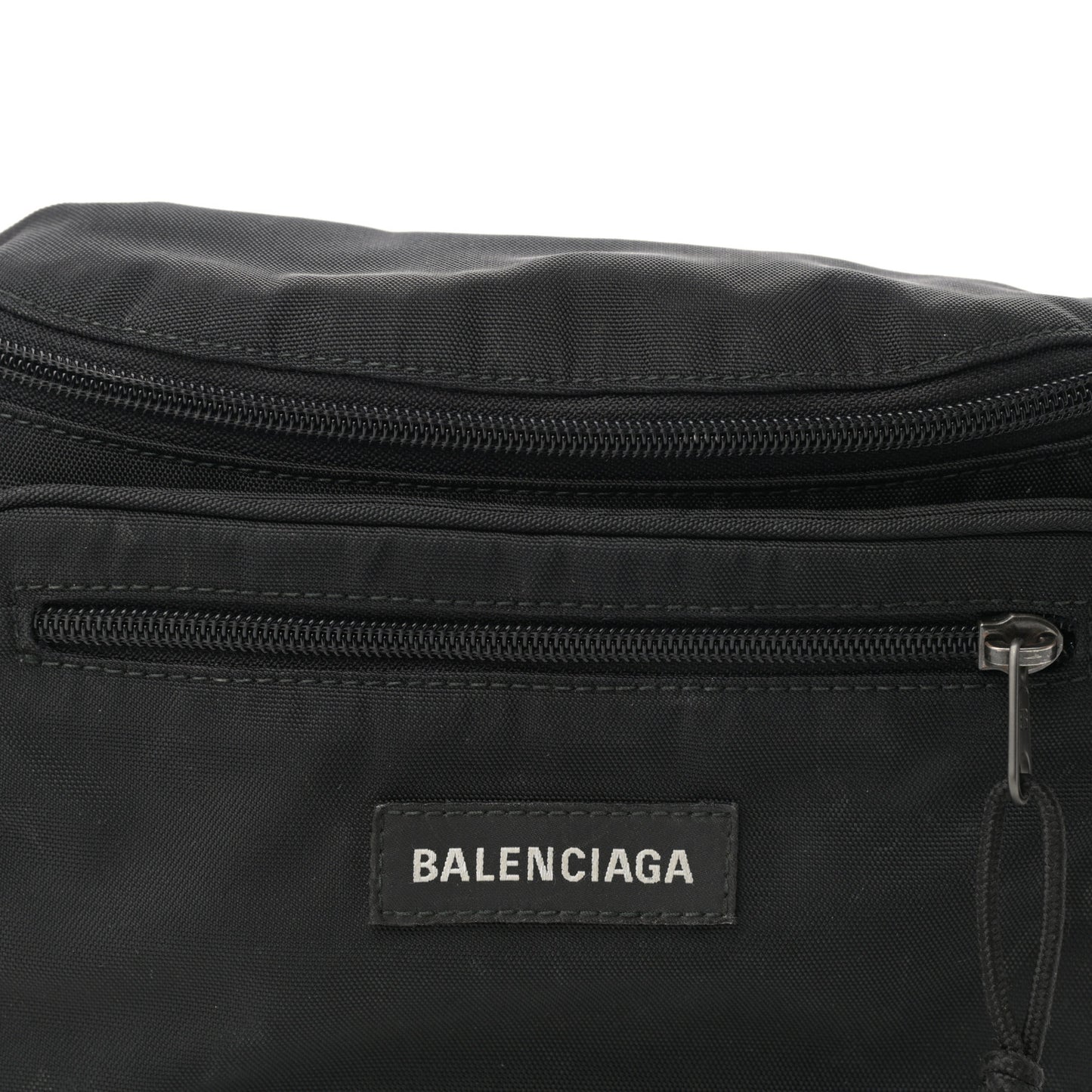 Recycled Casual Nylon Explorer Beltpack Black