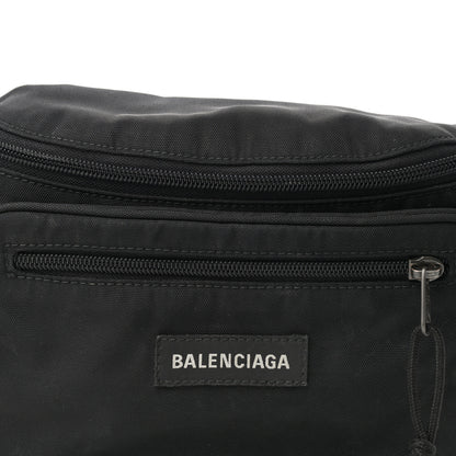Balenciaga Recycled Casual Nylon Explorer Beltpack Black 8 of 10