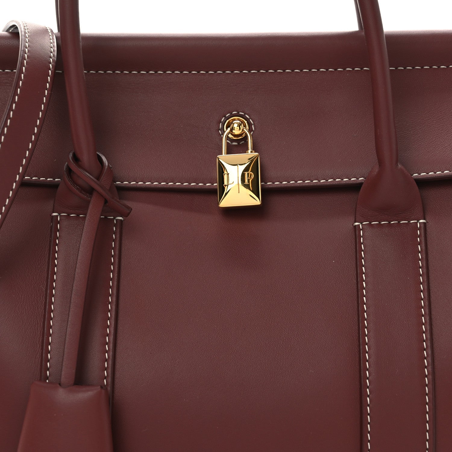 Loro Piana Calfskin L25 Loom Bag Smoked Caramel 8 of 10