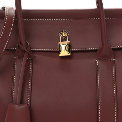 Loro Piana Calfskin L25 Loom Bag Smoked Caramel 8 of 10