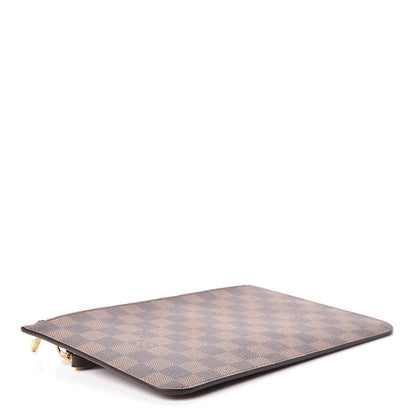 Louis Vuitton Damier Ebene Neverfull MM GM Pochette 4 of 9