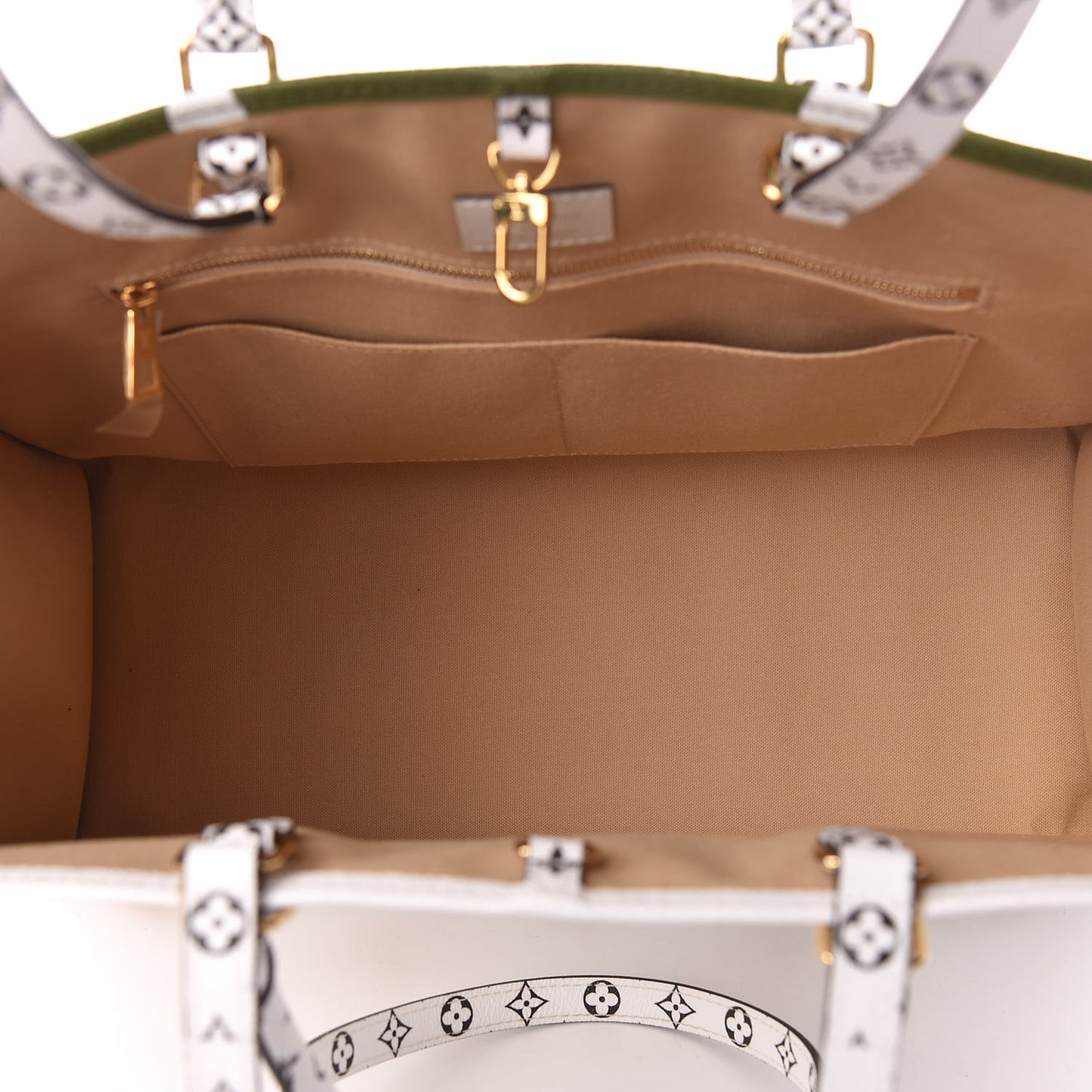 Monogram Giant Onthego GM Kaki Beige