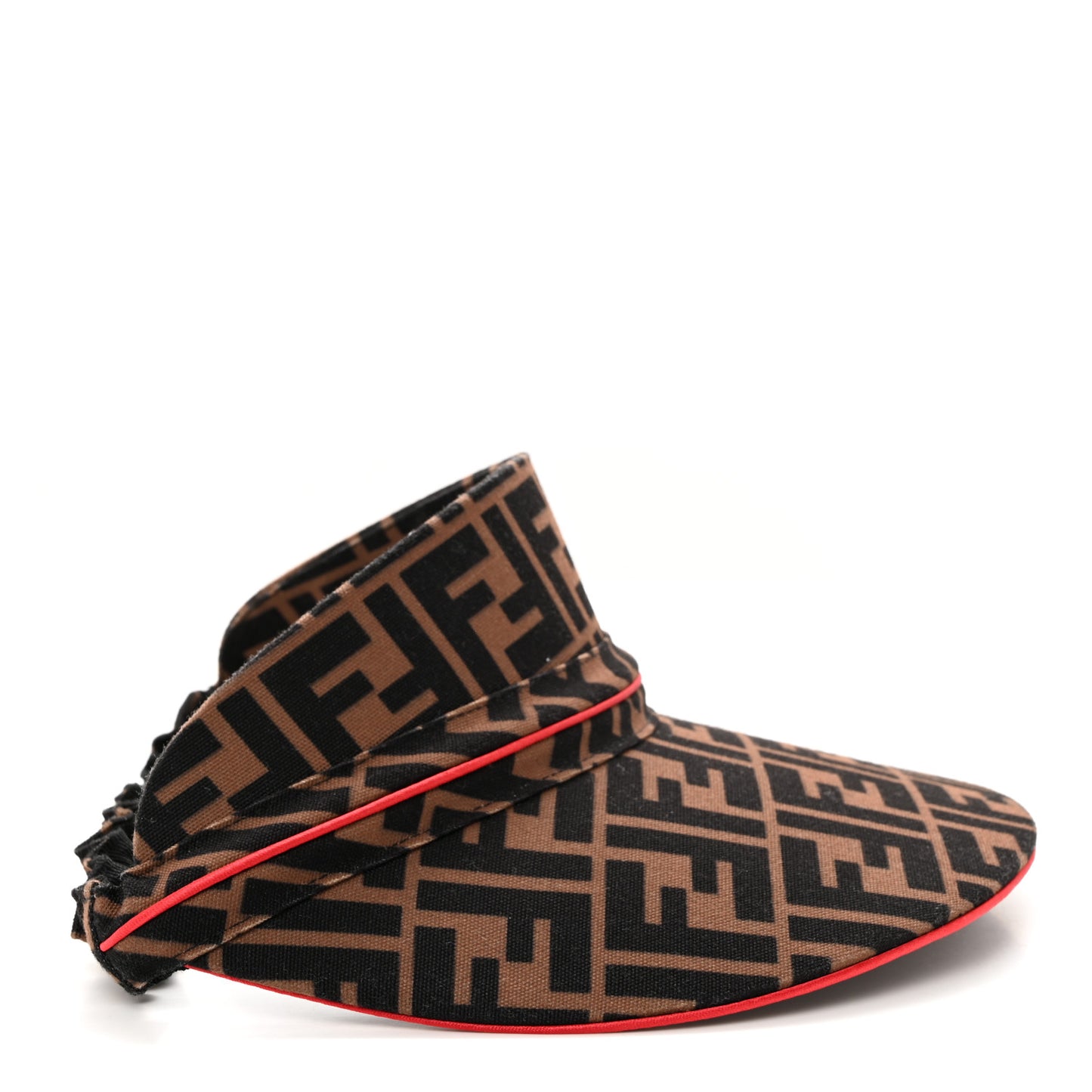 Nylon FF Logo Visor Tobacco Rosso