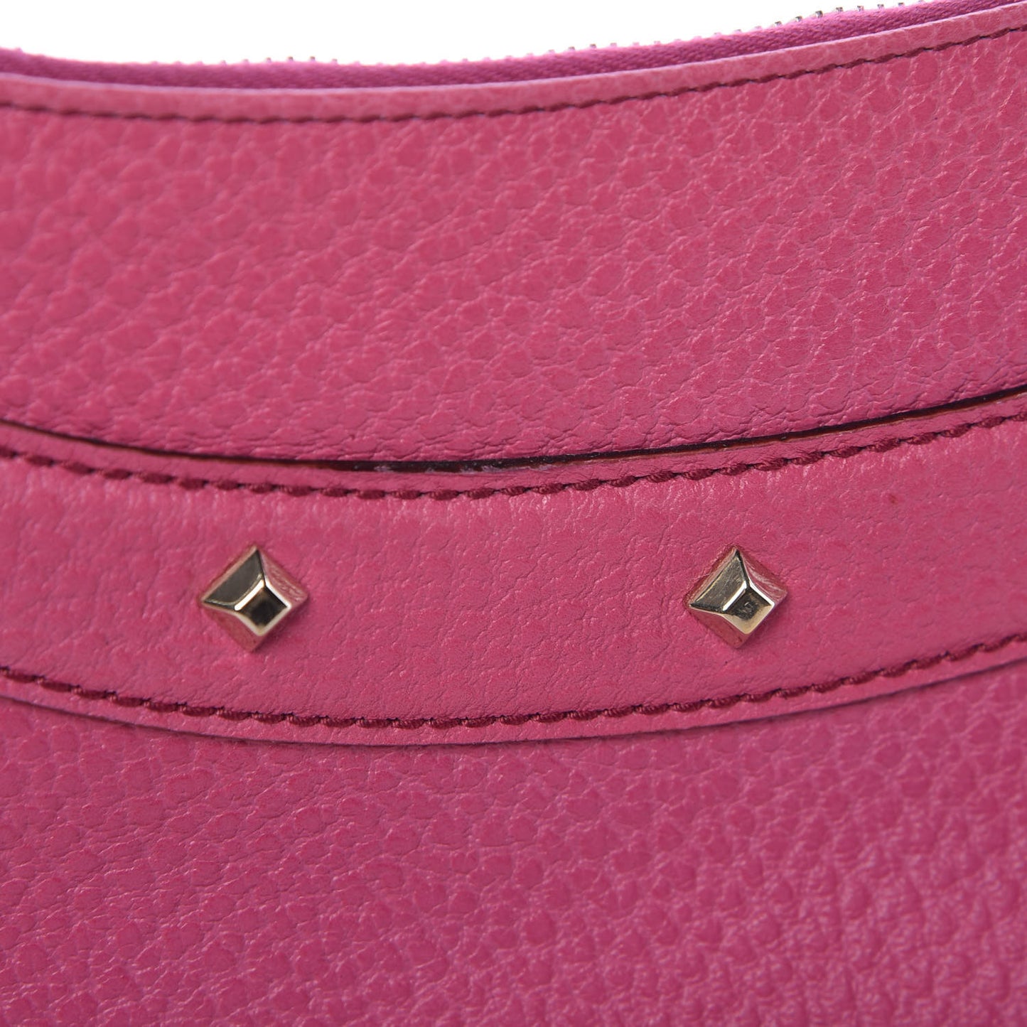 Calfskin Bamboo Anita Top Handle Bag Pink